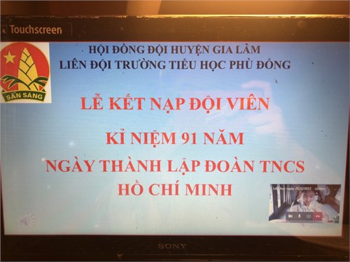 Lễ kết nạp Đội viên