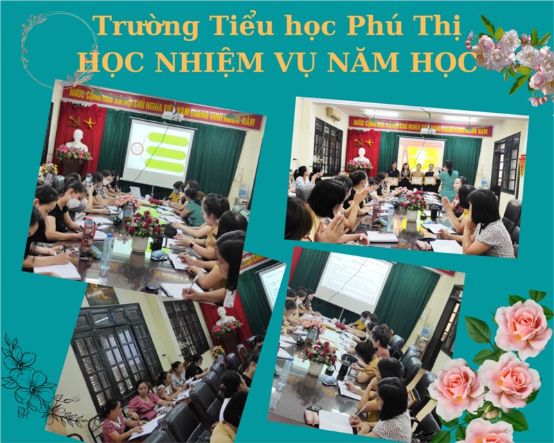 Trường tiểu học phú thị triển khai nhiệm vụ năm học 2022-2023
