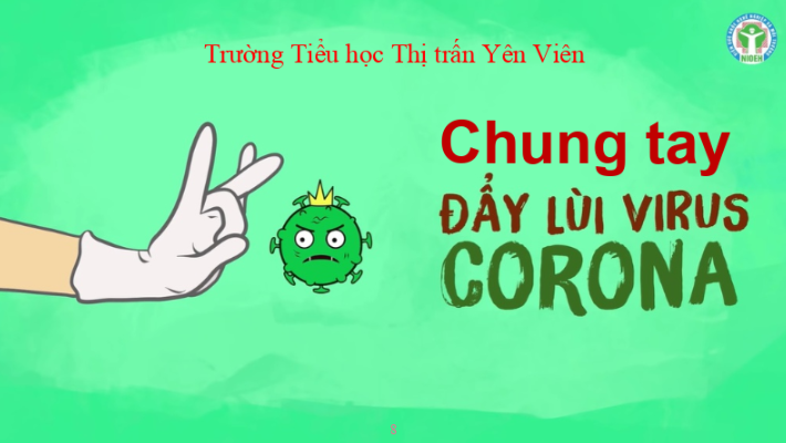 Thầy và trò trường Tiểu học thị trấn Yên Viên làm  tấm kính bảo hộ” giúp ngăn virus để dành tặng các bác sĩ nơi tuyến đầu chống dịch