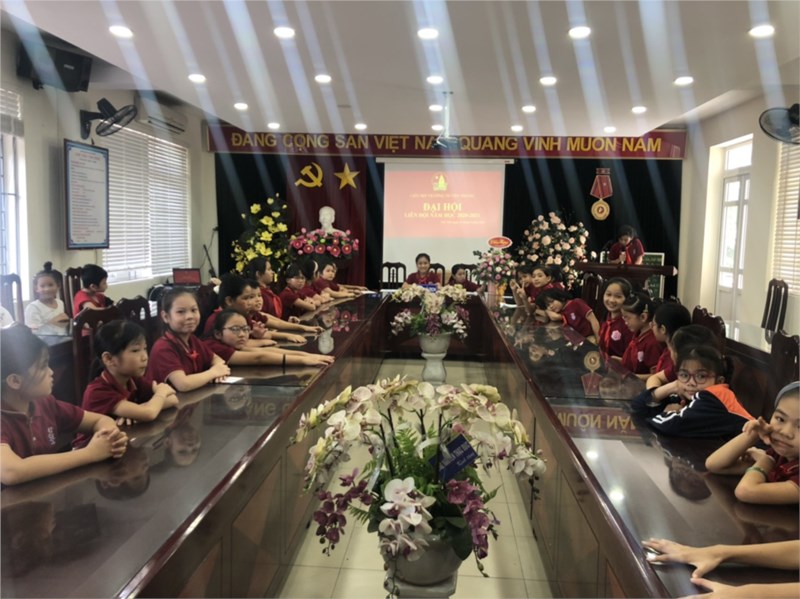 Đại Hội Liên Đội trường Tiểu học Tiền Phong năm học 2020 - 2021