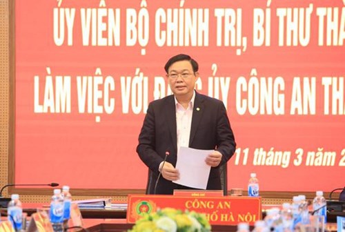 Công an Hà Nội luôn là chỗ dựa tin cậy của Đảng bộ và nhân dân Thủ đô