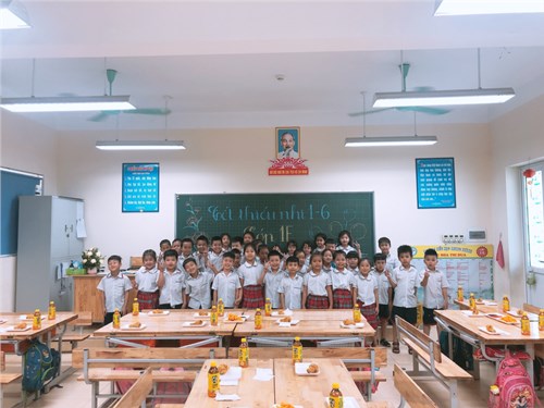 tổ chức vui tết thiếu nhi 1-6 cho Học sinh trường Tiểu học Trung Thành