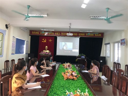  Trường TH Trung Thành tham gia tập huấn SGK môn Toán lớp 2 bộ sách Kết nối