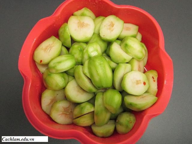 Cách làm món cóc ngâm chua ngọt cực ngon