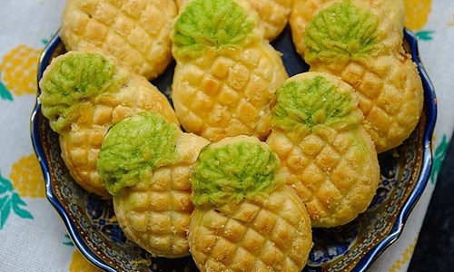 Cách làm: Bánh dứa