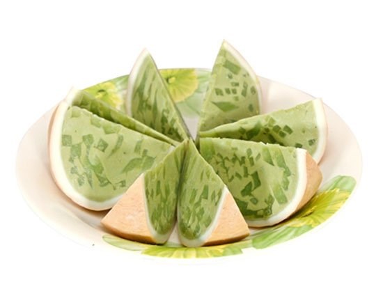 Hướng dẫn cách làm bánh flan lá dứa

