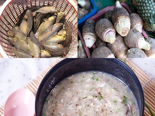 Cách nấu món cháo cá rô đồng cho trẻ ăn dặm